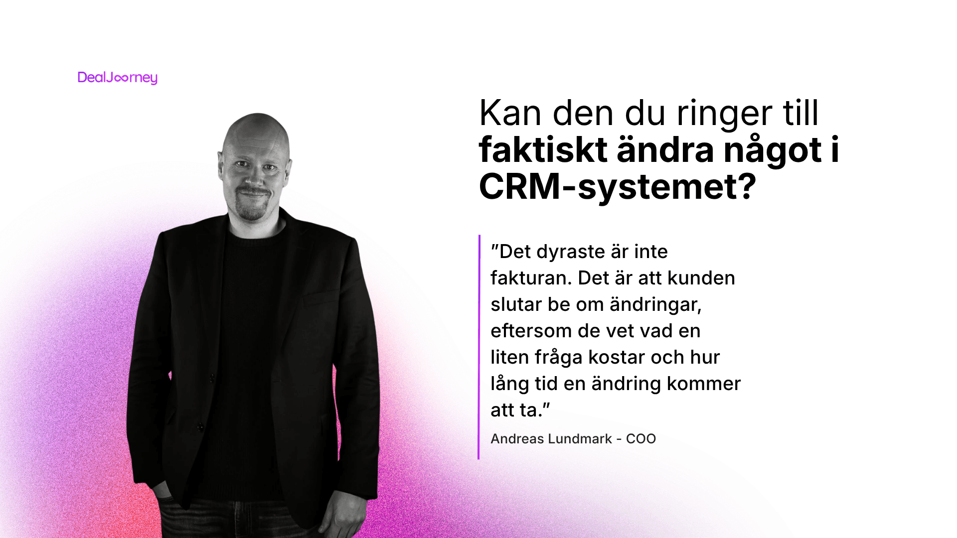 Can the person you call actually change anything in the CRM?