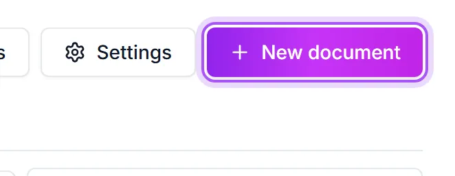 The New document control