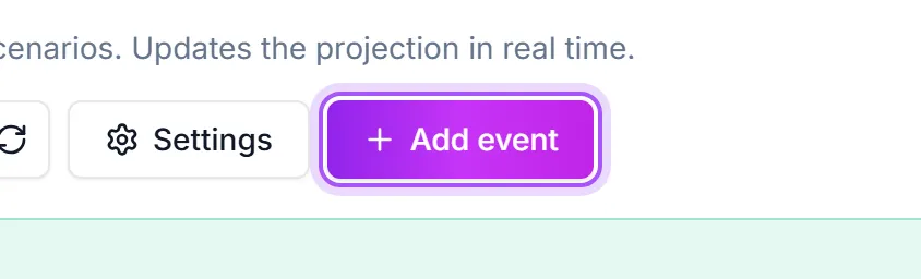 The Add event control