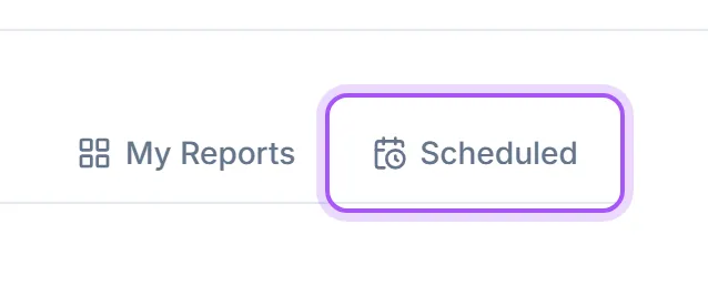 The Scheduled control
